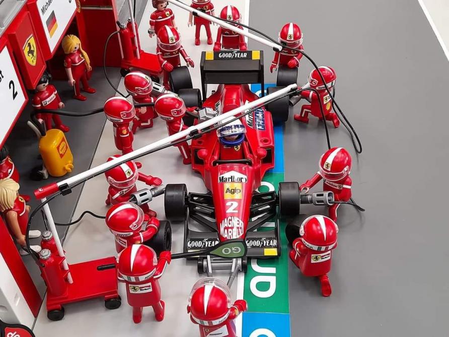 Playmobil shop circuit voiture